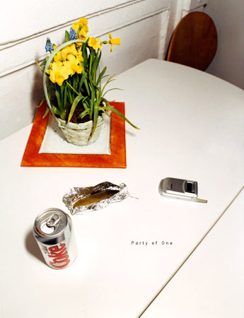 "Party of One." 50 Easy : Portfolio II : ANDREW McLEOD : photographer